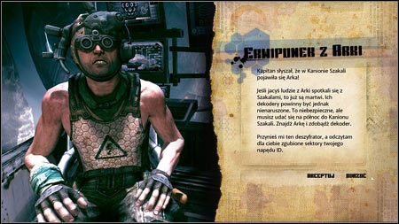 Na początku porozmawiaj z Marshallem, a następnie Lassardem - Ekwipunek z arki | Opis przejścia Rage 1 - Rage - poradnik do gry