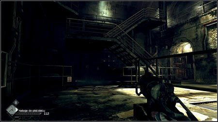 Gdy wszystkie stwory zginą, przejdź na drugą stronę niecki i zbierz leżące pod schodami narzędzia - Kanały przy Arce | Zadania Poboczne w Rage 1 - Rage - poradnik do gry