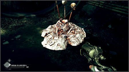 Kolejny tunel zaprowadzi cię do poszukiwanej sterty przedmiotów, której strzegą trzy ostatnie stwory - Kanały przy Arce | Zadania Poboczne w Rage 1 - Rage - poradnik do gry