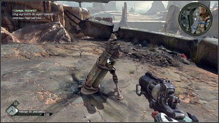 Po dotarciu do celu użyj wyrzutni, a następnie szybko się odwróć - Uwaga, mutanci! | Zadania Poboczne w Rage 1 - Rage - poradnik do gry