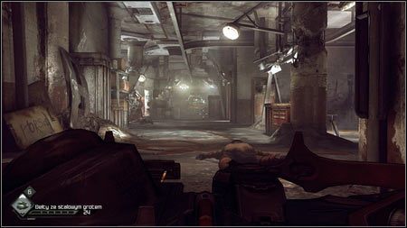 Z lewej będzie na ciebie czekał oddział przeciwników - Skradziony towar | Zadania Poboczne w Rage 1 - Rage - poradnik do gry