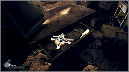 Znajdziesz ją w pomieszczeniu na prawo, w szufladzie biurka - Opuszczona gorzelnia | Zadania Poboczne w Rage 1 - Rage - poradnik do gry