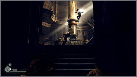 Kolejny czeka w pomieszczeniu z żelaznymi schodami - Opuszczona gorzelnia | Zadania Poboczne w Rage 1 - Rage - poradnik do gry