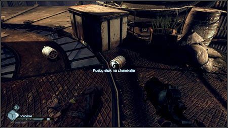 Idąc cały czas przed siebie, dotrzesz do pomieszczenia z dużym zbiornikiem - Łowca nagród | Zadania Poboczne w Rage 1 - Rage - poradnik do gry