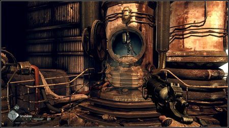 Podnieś je i umieść jeden z nich w stojącym niedaleko destylatorze - Łowca nagród | Zadania Poboczne w Rage 1 - Rage - poradnik do gry