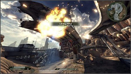 Wymaga to trochę wprawy, ale po kilku próbach powinno ci się udać - Pustkowia | Skoki samochodowe w Rage 1 - Rage - poradnik do gry