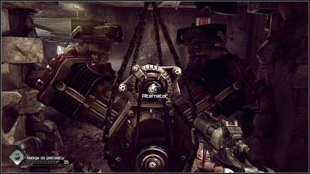 Po zdobyciu Alternatora, przejdź przez drzwi po drugiej stronie silnika - Pustkowia (1) | Karty kolekcjonerskie w Rage 1 - Rage - poradnik do gry