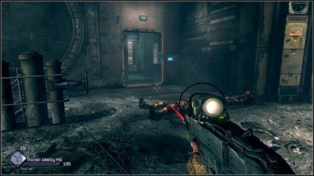 Podczas zwiedzania bunkra Ukrytych natkniesz się na drzwi wymagające do otwarcia karty magnetycznej - Pustkowia (2) | Karty kolekcjonerskie w Rage 1 - Rage - poradnik do gry