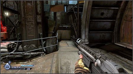 Będąc w bazie Ukrytych, zjedź windą na niższy poziom, a następnie zabij wszystkich znajdujących się tam przeciwników - Pustkowia (2) | Karty kolekcjonerskie w Rage 1 - Rage - poradnik do gry