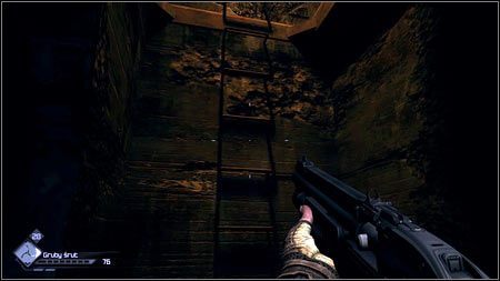 Za trzecim z nich po lewej znajduje się drabina - Pustkowia (3) | Karty kolekcjonerskie w Rage 1 - Rage - poradnik do gry