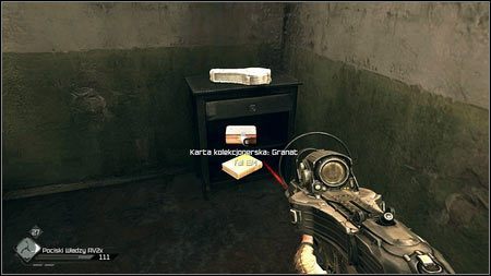 Schody zaprowadzą cię na wyższe piętro, gdzie zaraz po prawej stronie znajdziesz poszukiwaną kartę - Pustkowia (3) | Karty kolekcjonerskie w Rage 1 - Rage - poradnik do gry