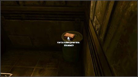 Na półpiętrze schodów znajdziesz kartę Elizabeth - Pustkowia (3) | Karty kolekcjonerskie w Rage 1 - Rage - poradnik do gry