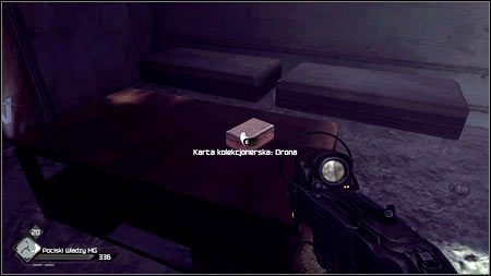 Jak tylko znajdziesz się na dole, obróć się o 180 stopnie i przejdź do pomieszczenia pod schodami (z lewej) - Pustkowia (3) | Karty kolekcjonerskie w Rage 1 - Rage - poradnik do gry