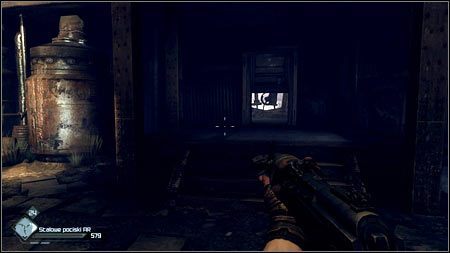 Gdy wejdziesz po drabinie z powrotem na górę, obróć się o 90 stopni w prawo - id Software | Sekretne pokoje w Rage 1 - Rage - poradnik do gry