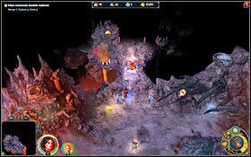 Przejście na północ jest strzeżone przez reproduktory. - 1 misja - Aniele, błysku | Kampania Inferno w Might & Magic Heroes VI - Might & Magic: Heroes VI - poradnik do gry