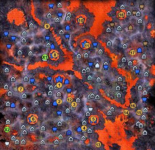 1 - lokacja startowa - 1 misja - mapy | Kampania Inferno w Might & Magic Heroes VI - Might & Magic: Heroes VI - poradnik do gry