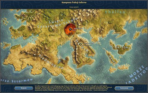 Pora na starcie z nekromantami. - 2 misja - Groza symetrii | Kampania Inferno w Might & Magic Heroes VI - Might & Magic: Heroes VI - poradnik do gry