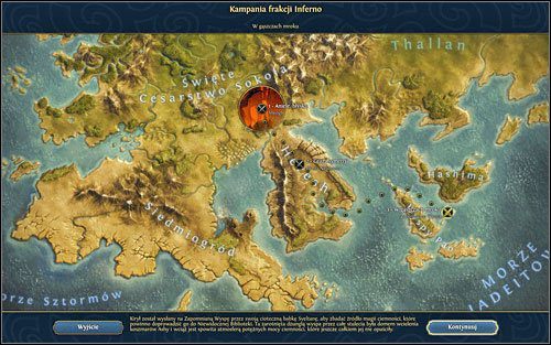 Pora na spotkanie z nagami. - 3 misja - W gąszczach mroku | Kampania Inferno w Might & Magic Heroes VI - Might & Magic: Heroes VI - poradnik do gry