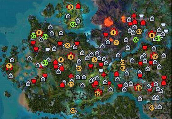 1 - lokacja startowa - 3 misja - mapy | Kampania Inferno w Might & Magic Heroes VI - Might & Magic: Heroes VI - poradnik do gry