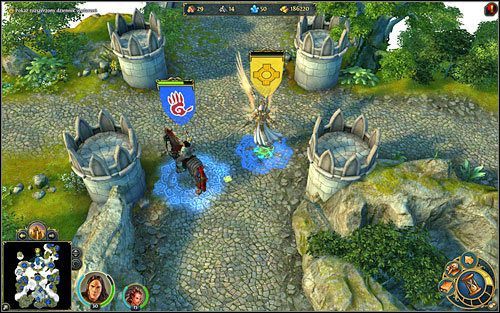 Szczególnie groźne będą dla nas starcia z bohaterami wroga. - Ścieżka łez - Łzy, jakimi aniołowie płaczą | Epilog w Might & Magic Heroes VI - Might & Magic: Heroes VI - poradnik do gry