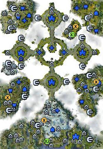 Oto, gdzie możemy znaleźć fragmenty dysku. - Ścieżka łez - Łzy, jakimi aniołowie płaczą | Epilog w Might & Magic Heroes VI - Might & Magic: Heroes VI - poradnik do gry