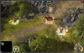 Na początku planszy spotkamy wielu sojuszników. - 1 misja - To nie jest kraj dla orków i ludzi | Kampania Twierdzy w Heroes VI - Might & Magic: Heroes VI - poradnik do gry