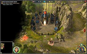 Dzięki nim zdobędziemy pierwsze miasto. - 1 misja - To nie jest kraj dla orków i ludzi | Kampania Twierdzy w Heroes VI - Might & Magic: Heroes VI - poradnik do gry