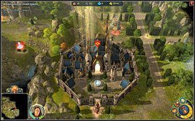 Przed nami pięć miast do zdobycia. - 1 misja - To nie jest kraj dla orków i ludzi | Kampania Twierdzy w Heroes VI - Might & Magic: Heroes VI - poradnik do gry