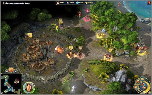 Nie będziemy mieli problemów z dotarciem do przeciwnika. - 2 misja - Dobry, zły i krewki | Kampania Twierdzy w Might & Magic Heroes VI - Might & Magic: Heroes VI - poradnik do gry