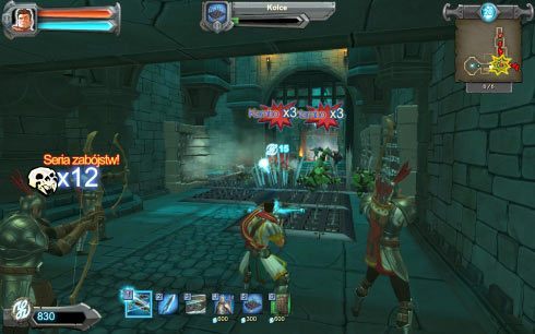 Tym razem będziesz musiał stawić czoła przeciwnikom atakującym cię z dwóch miejsc, czyli z bramy pierwszej [B1] i drugiej [B2] - Etap 5 - Aleja biegaczy | Opis przejścia Orcs Must Die! - Orcs Must Die! - poradnik do gry