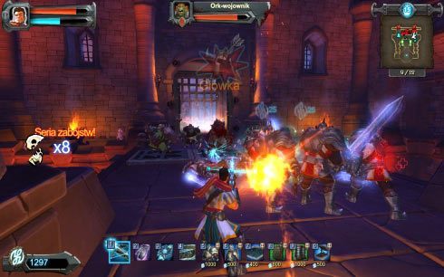 Zacznij od zakupu u tkaczki stali trzech ulepszeń: wzmocnienia śmierci, zbroi strażnika i hartowanego ostrza - Etap 17 - Most | Opis przejścia Orcs Must Die! - Orcs Must Die! - poradnik do gry