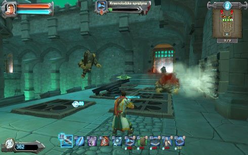 Twoją podstawową pułapką będą tym razem sprężyny - Etap 7 - Bliźniacze sale | Opis przejścia Orcs Must Die! - Orcs Must Die! - poradnik do gry