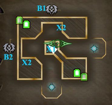 X1 - Miejsce ustawienia łuczników - Etap 13 - Arena | Opis przejścia Orcs Must Die! - Orcs Must Die! - poradnik do gry