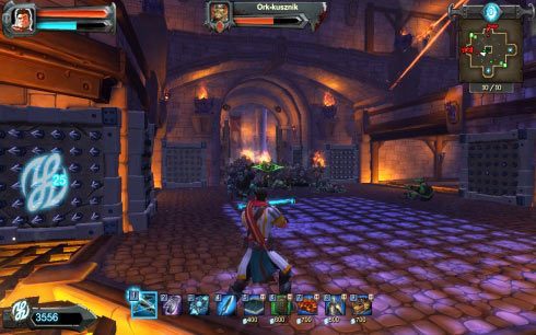 Zacznij od postawienia po dwóch stronach pierwszej bramy ścian kolców - Etap 13 - Arena | Opis przejścia Orcs Must Die! - Orcs Must Die! - poradnik do gry