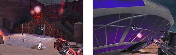 Po prawej stronie masz bramę, ale na razie jej nie otwieraj - Misja 10: Tomorrows Technology Today | Command & Conquer Renegade - Command & Conquer: Renegade - poradnik do gry