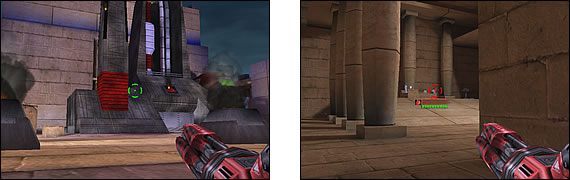 W oddali, z lewej strony, zobaczysz Obelisk - Misja 10: Tomorrows Technology Today | Command & Conquer Renegade - Command & Conquer: Renegade - poradnik do gry