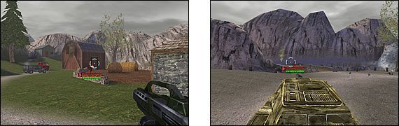 Po drugiej stronie uważaj na Light Tanka - Misja 01: Rescue and Retribution | Command & Conquer Renegade - Command & Conquer: Renegade - poradnik do gry