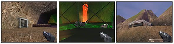 Wyjątkiem jest pole Tiberium zlokalizowane we wnętrzu okolicznej góry - MP: Mapy #3 | Command & Conquer Renegade - Command & Conquer: Renegade - poradnik do gry