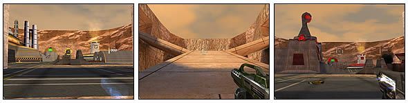 Bazy rozmieszczone są na dwóch krańcach mapy, a przejść do nich jest bez liku - MP: Mapy #3 | Command & Conquer Renegade - Command & Conquer: Renegade - poradnik do gry