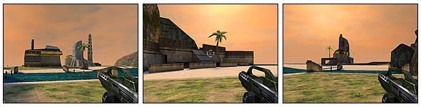 Nie zabraknie również czegoś dla graczy lubujących się w bieganiu po korytarzach - te zaś rozległe nie są, jednak za pierwszym razem można się w nich pogubić - MP: Mapy #1 | Command & Conquer Renegade - Command & Conquer: Renegade - poradnik do gry