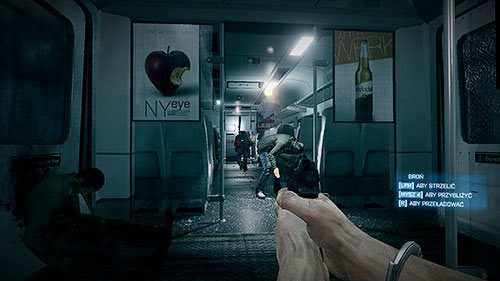 Dwa QTE jakie napotkasz na tym odcinku są bardzo pobłażliwe i zawsze polegają na wciskaniu tylko jednego przycisku - Misja 1- Semper Fidelis | Kampania | Battlefield 3 - Battlefield 3 - poradnik do gry