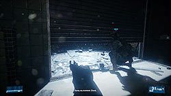 Po przejściu korytarzem spotkasz Montesa, towarzysza z oddziału - Misja 3- Powstanie | Kampania | Battlefield 3 - Battlefield 3 - poradnik do gry