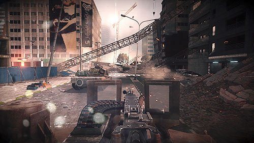 Ciąg dalszy misji w czołgu - Misja 8- Zła się nie ulęknę | Kampania | Battlefield 3 - Battlefield 3 - poradnik do gry