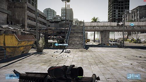 Pierwsza misja natychmiast wyda wam się znajoma, ponieważ spory jej fragment to powtórzenie drugiej misji w kampanii - Misja 1- Operacja Exodus | Kooperacja | Battlefield 3 - Battlefield 3 - poradnik do gry