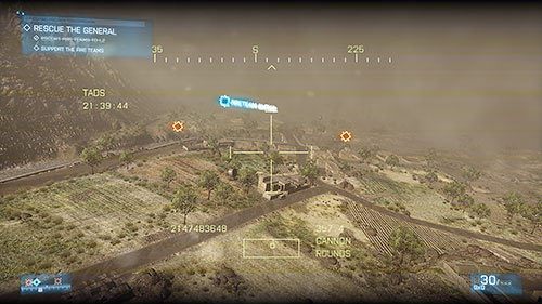 Razem z innymi helikopterami z oddziału lećcie nad zaznaczony punkt na mapie - Misja 2- Ogień z Nieba | Kooperacja | Battlefield 3 - Battlefield 3 - poradnik do gry