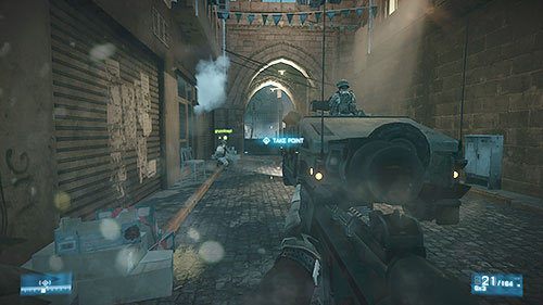 Po wyeliminowaniu niebezpieczeństwa konwój z VIPem ruszy dalej - Misja 3- Ewakuacja | Kooperacja | Battlefield 3 - Battlefield 3 - poradnik do gry