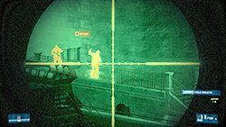 W końcu dotrzecie klatką schodową do pokoju, z którego będziecie mieli wgląd na kolejne cele - Misja 5- Załatw ich na amen | Kooperacja | Battlefield 3 - Battlefield 3 - poradnik do gry