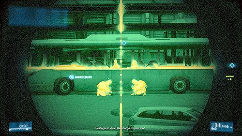 Kiedy oddział antyterrorystyczny dotrze do autobusów, dajcie im znak, by wrzucili granaty błyskowe [E] - Misja 5- Załatw ich na amen | Kooperacja | Battlefield 3 - Battlefield 3 - poradnik do gry