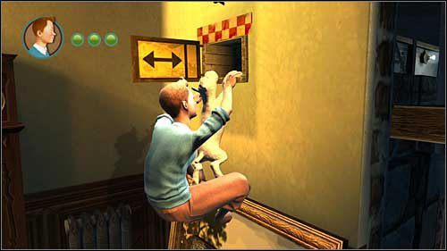 Wyżej będą zamknięte drzwi - Rozdział 7 - Na salonach - Opis przejścia - Przygody Tintina: Gra Komputerowa - poradnik do gry