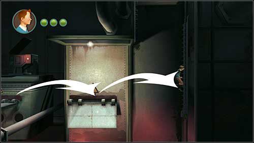 Kładki-zapadnie opadają po kilku sekundach od stanięcia na nich - Rozdział 12 - Na tropie Allana (1) - Opis przejścia - Przygody Tintina: Gra Komputerowa - poradnik do gry